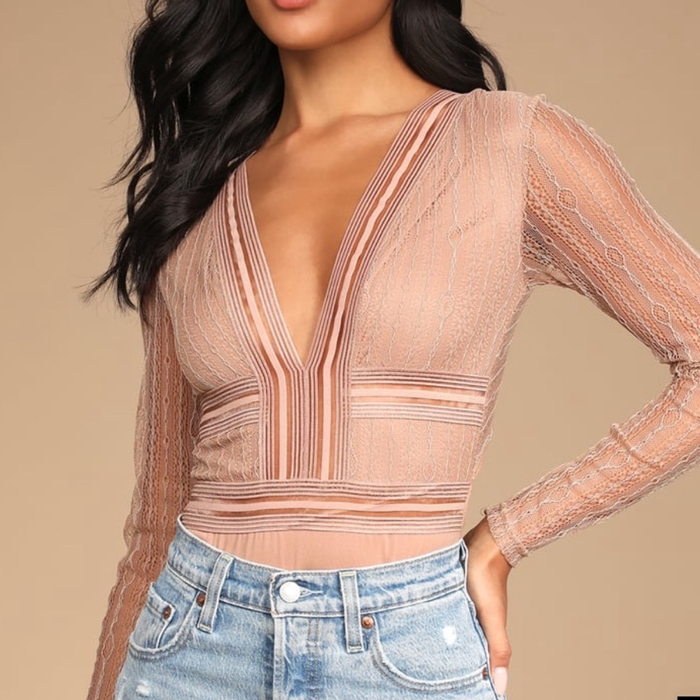 Lulus Sheer lace body suit. Never worn.
